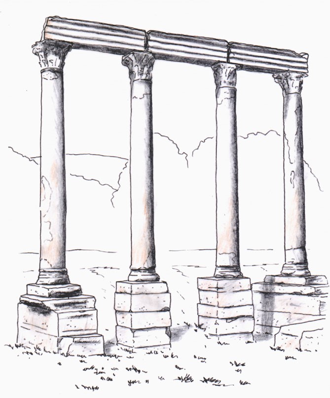 Les colonnes de Riez