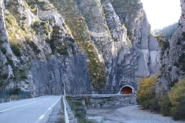 RN 85 - Tunnel et mise en sécurité du versant de la clue de Chabrières