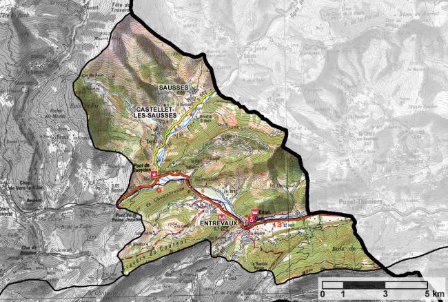 Le Pays d’Entrevaux